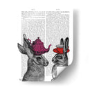 Tiempo De Té De Conejo - Fab Funky | Cuadro decorativo de Canvas Lab