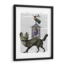 Zorro Con Pájaros - Fab Funky | Cuadro decorativo de Canvas Lab