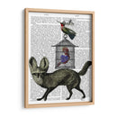 Zorro Con Pájaros - Fab Funky | Cuadro decorativo de Canvas Lab