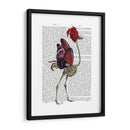 Ostrich Skeleton - Fab Funky | Cuadro decorativo de Canvas Lab