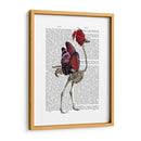 Ostrich Skeleton - Fab Funky | Cuadro decorativo de Canvas Lab