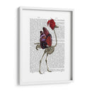 Ostrich Skeleton - Fab Funky | Cuadro decorativo de Canvas Lab