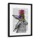 Conejo, Tocado De Frutas. - Fab Funky | Cuadro decorativo de Canvas Lab