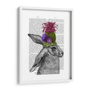 Conejo, Tocado De Frutas. - Fab Funky | Cuadro decorativo de Canvas Lab