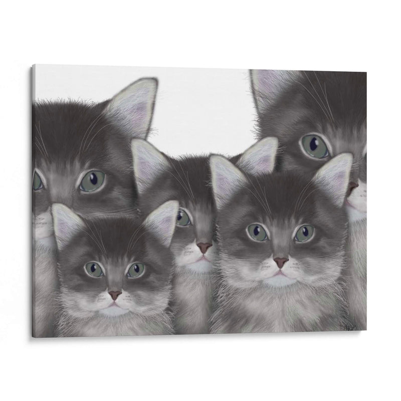 Familia Gato - Fab Funky | Cuadro decorativo de Canvas Lab