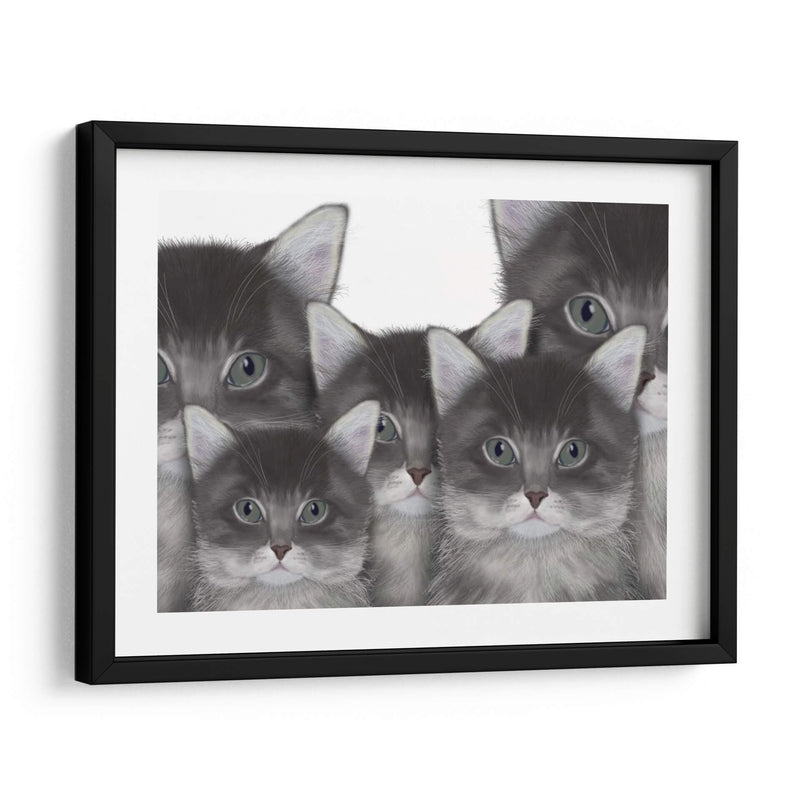 Familia Gato - Fab Funky | Cuadro decorativo de Canvas Lab