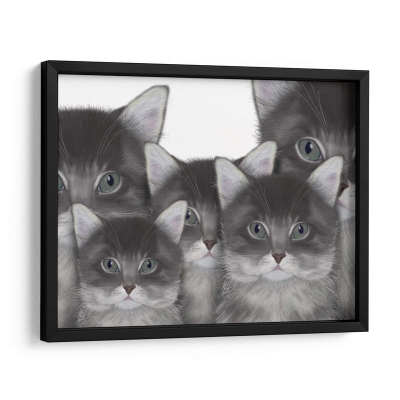 Familia Gato - Fab Funky | Cuadro decorativo de Canvas Lab