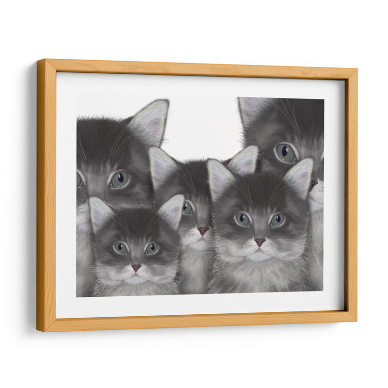 Familia Gato - Fab Funky | Cuadro decorativo de Canvas Lab