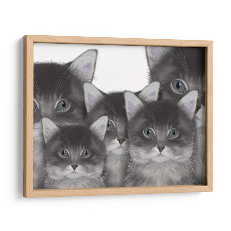 Familia Gato - Fab Funky | Cuadro decorativo de Canvas Lab