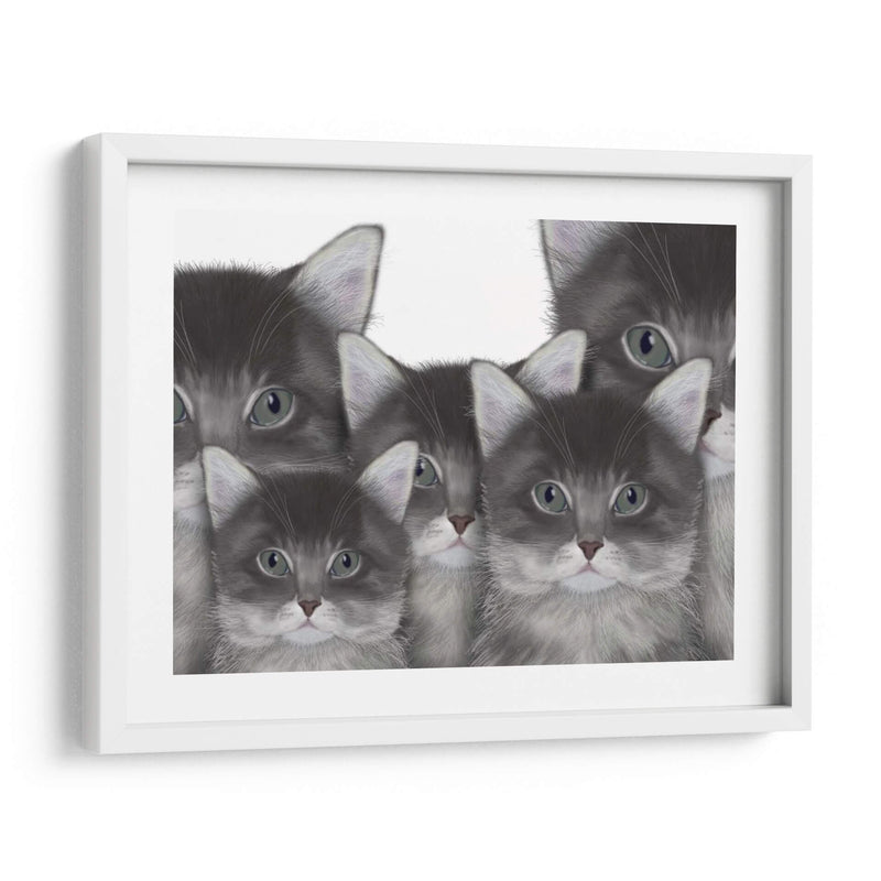 Familia Gato - Fab Funky | Cuadro decorativo de Canvas Lab