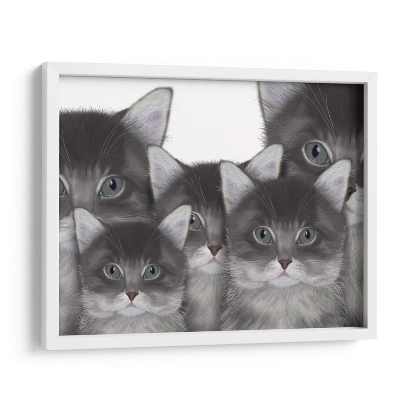 Familia Gato - Fab Funky | Cuadro decorativo de Canvas Lab