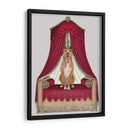 Pit Pull En Trono Rojo - Fab Funky | Cuadro decorativo de Canvas Lab