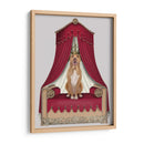 Pit Pull En Trono Rojo - Fab Funky | Cuadro decorativo de Canvas Lab