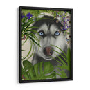 Husky Tropical - Fab Funky | Cuadro decorativo de Canvas Lab