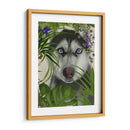 Husky Tropical - Fab Funky | Cuadro decorativo de Canvas Lab