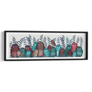 Búhos Eléctricos, Rojo Y Azul. - Fab Funky | Cuadro decorativo de Canvas Lab