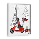 Dachshund En París - Fab Funky | Cuadro decorativo de Canvas Lab