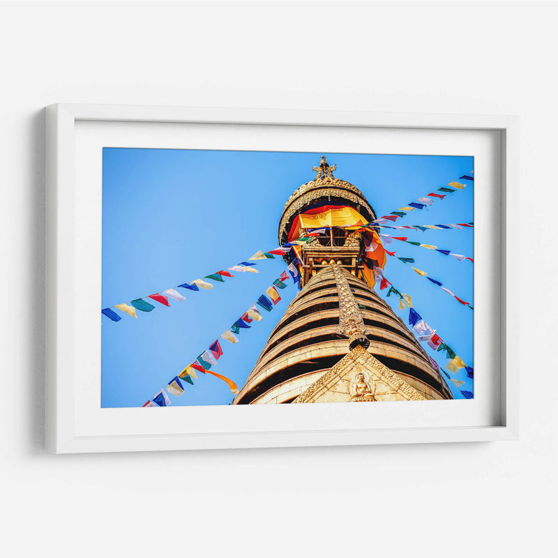 Las banderas de Nepal | Cuadro decorativo de Canvas Lab
