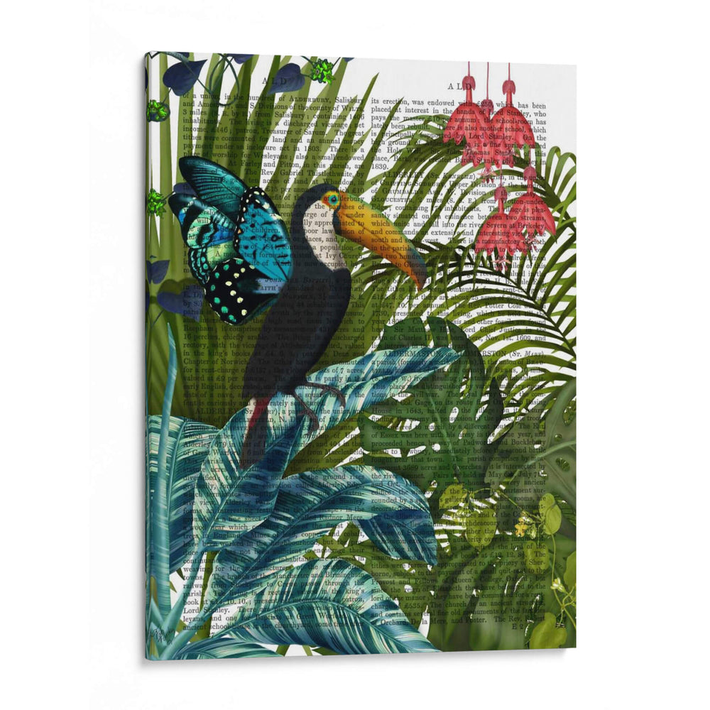 Tucán En El Bosque Tropical - Fab Funky | Cuadro decorativo de Canvas Lab