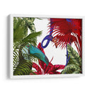 Tucán Y Flamenco - Fab Funky | Cuadro decorativo de Canvas Lab