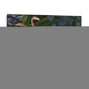 Flamencos En Jardín Azul - Fab Funky | Cuadro decorativo de Canvas Lab