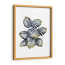 Planta Monstera, Gris Y Oro. - Fab Funky | Cuadro decorativo de Canvas Lab