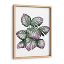 Planta De Monstera, Rosa Y Verde. - Fab Funky | Cuadro decorativo de Canvas Lab