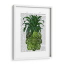 Piña, Hoja Monstera - Fab Funky | Cuadro decorativo de Canvas Lab