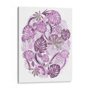 Óvalo Tropical, Rosa - Fab Funky | Cuadro decorativo de Canvas Lab