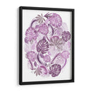 Óvalo Tropical, Rosa - Fab Funky | Cuadro decorativo de Canvas Lab