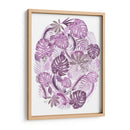 Óvalo Tropical, Rosa - Fab Funky | Cuadro decorativo de Canvas Lab