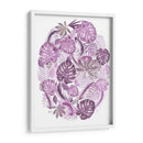 Óvalo Tropical, Rosa - Fab Funky | Cuadro decorativo de Canvas Lab