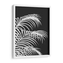 Hoja De Palma 1, Blanco En Negro - Fab Funky | Cuadro decorativo de Canvas Lab