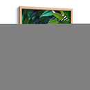 Cebra En Hojas Verdes - Fab Funky | Cuadro decorativo de Canvas Lab