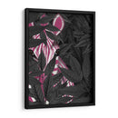 Cebra, Rosa En Hojas Negras - Fab Funky | Cuadro decorativo de Canvas Lab