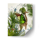 Jirafa Tropical 1 - Fab Funky | Cuadro decorativo de Canvas Lab