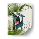 Jirafa Tropical 2 - Fab Funky | Cuadro decorativo de Canvas Lab