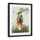 Jirafa Tropical 3 - Fab Funky | Cuadro decorativo de Canvas Lab