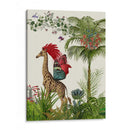 Jirafa Tropical 4 - Fab Funky | Cuadro decorativo de Canvas Lab