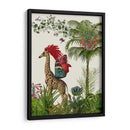Jirafa Tropical 4 - Fab Funky | Cuadro decorativo de Canvas Lab