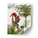 Jirafa Tropical 4 - Fab Funky | Cuadro decorativo de Canvas Lab