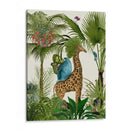 Jirafa Tropical 5 - Fab Funky | Cuadro decorativo de Canvas Lab