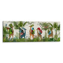 Jirafas Tropicales, Brillante - Fab Funky | Cuadro decorativo de Canvas Lab
