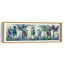 Jirafas Tropicales, Azul - Fab Funky | Cuadro decorativo de Canvas Lab