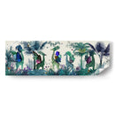 Jirafas Tropicales, Azul - Fab Funky | Cuadro decorativo de Canvas Lab