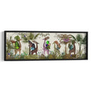 Jirafas Tropicales, Musgo - Fab Funky | Cuadro decorativo de Canvas Lab