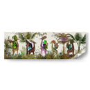Jirafas Tropicales, Musgo - Fab Funky | Cuadro decorativo de Canvas Lab