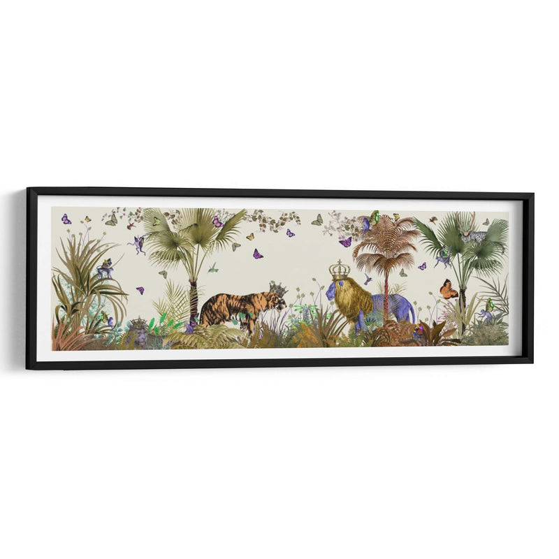 Leones Tropicales, Musgo - Fab Funky | Cuadro decorativo de Canvas Lab