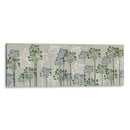 Árboles Florales, Azul Francés Y Musgo. - Fab Funky | Cuadro decorativo de Canvas Lab