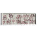 Árboles Florales, Vino - Fab Funky | Cuadro decorativo de Canvas Lab